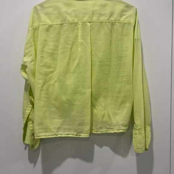 Anthropologie Pilcro Twist-Front Blouse Top - Picture 3 of 3